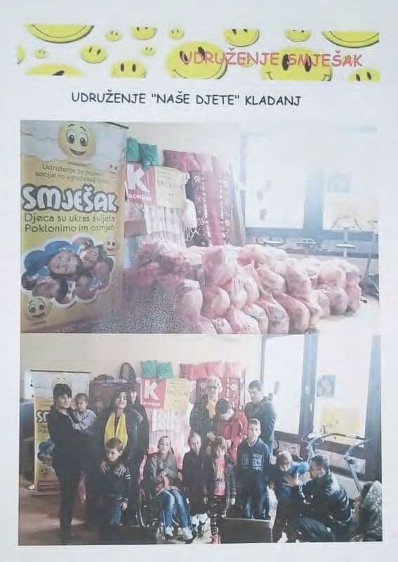 Udruženje "Naše dijete", Kladanj