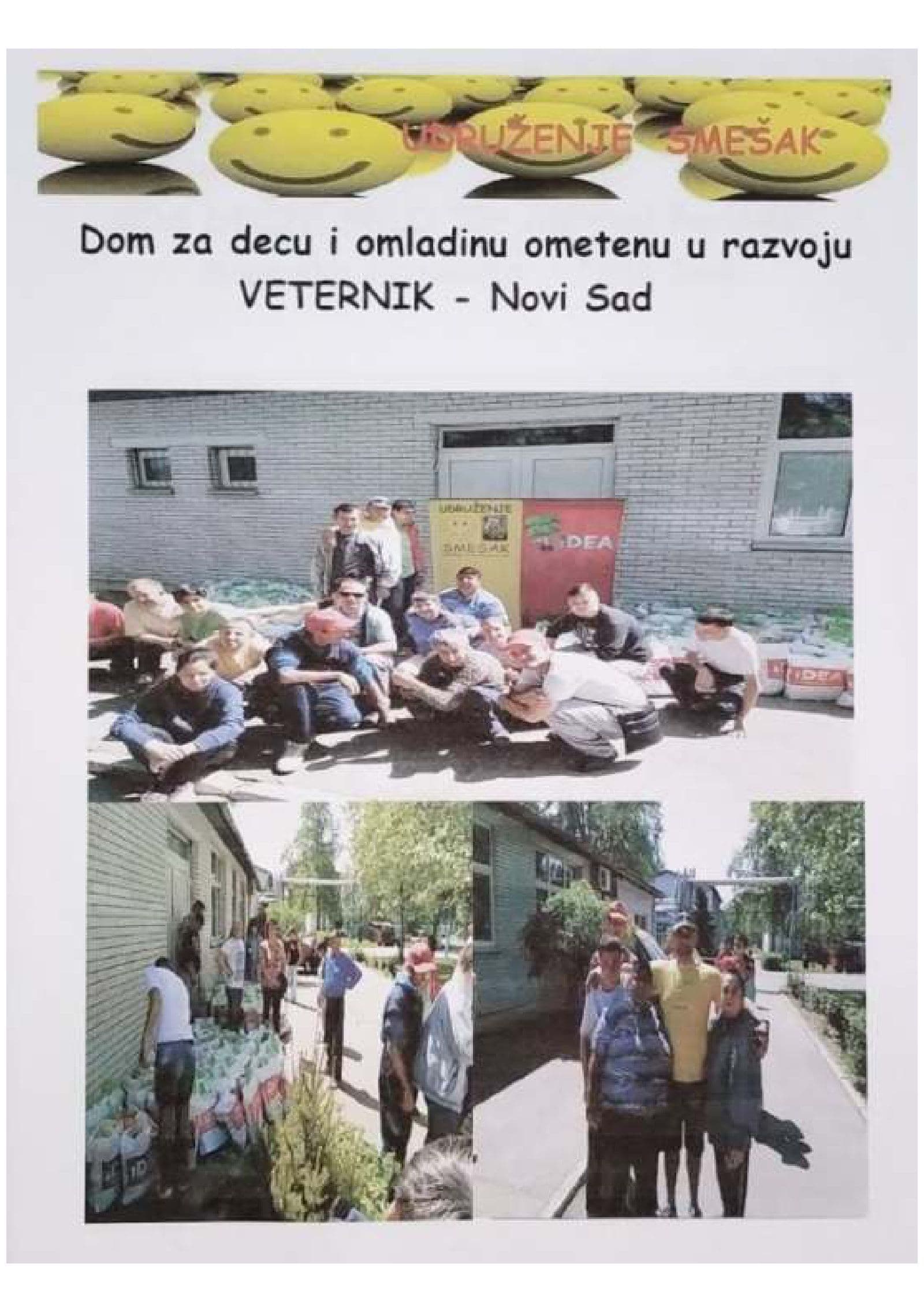 Dom za decu i omladinu ometenu u razvoju "Veternik", Novi Sad
