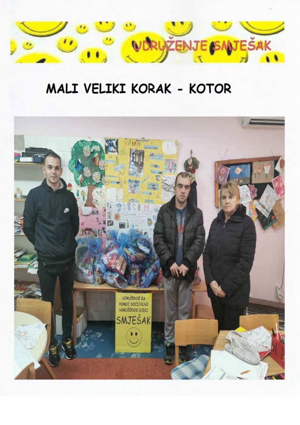 Dnevni centar "Mali veliki korak" — Kotor