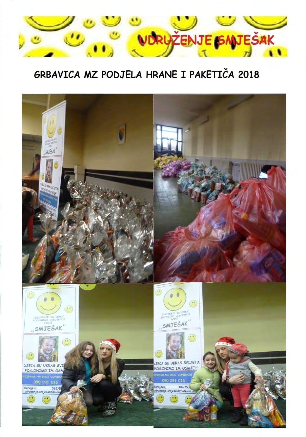 MZ Grbavica — hrana i paketići (2018)