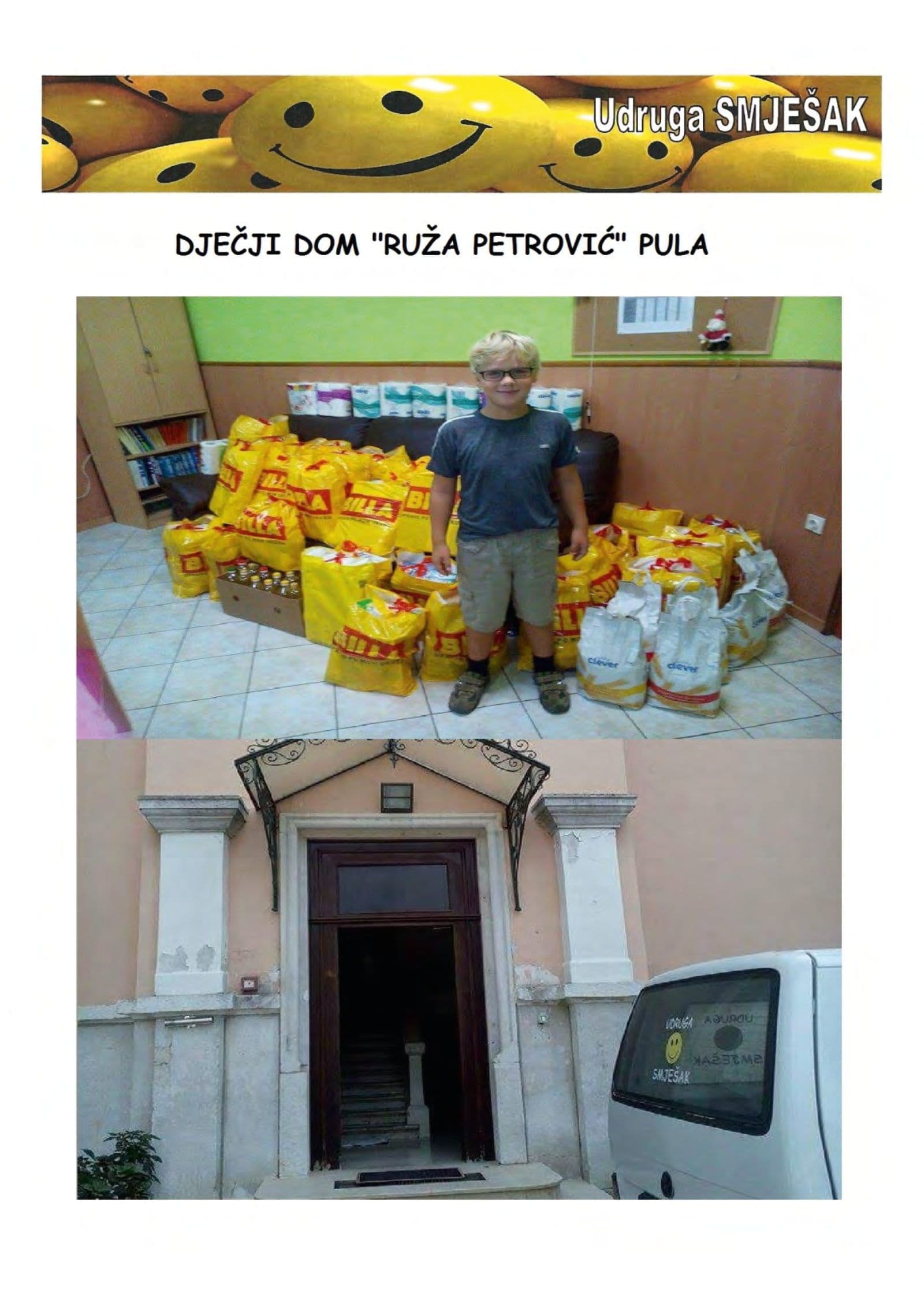 Akcije za Dječji dom "Ruža Petrović" Pula — fotografija 6
