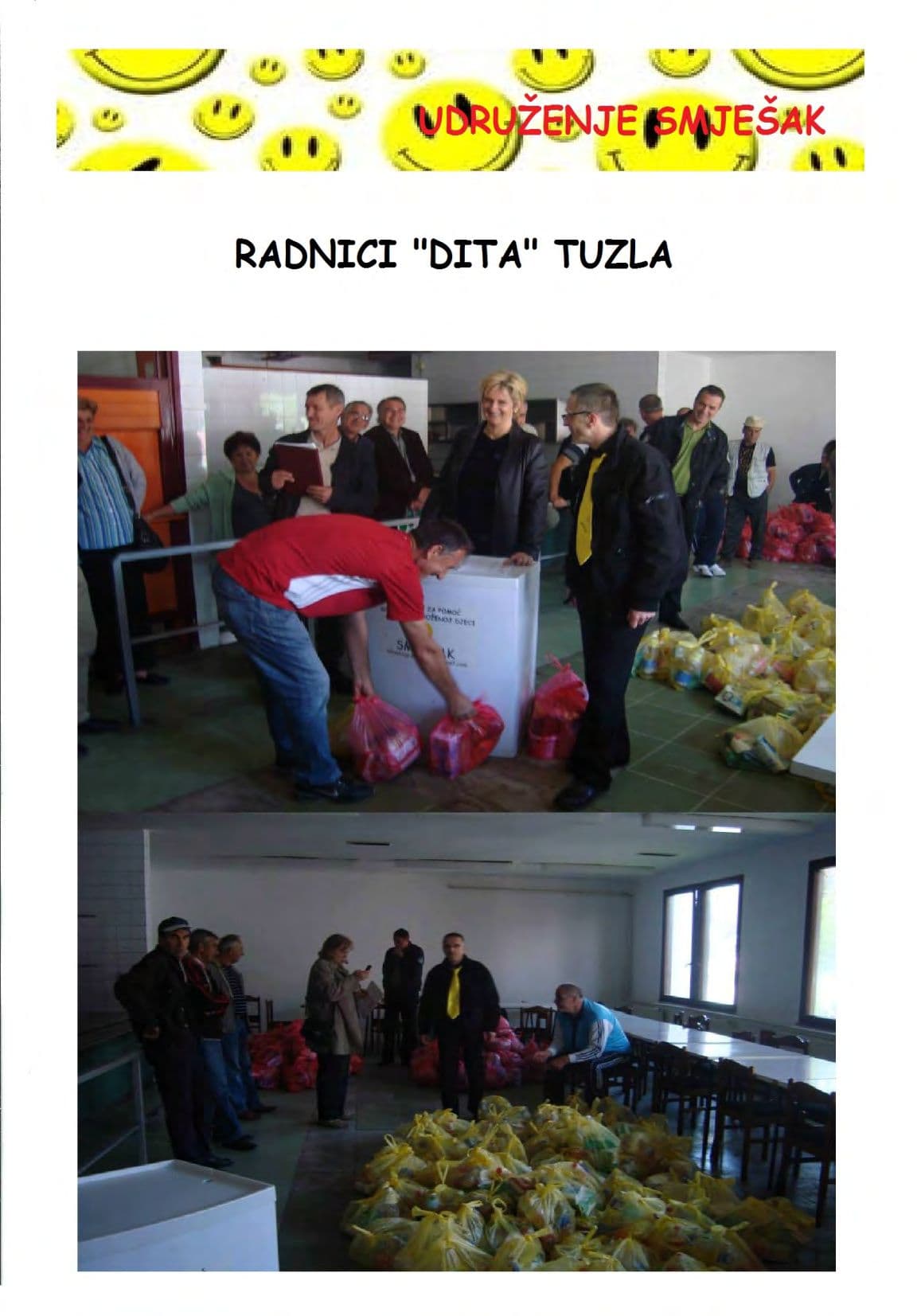 Radnici "Dita" u štrajku, Tuzla