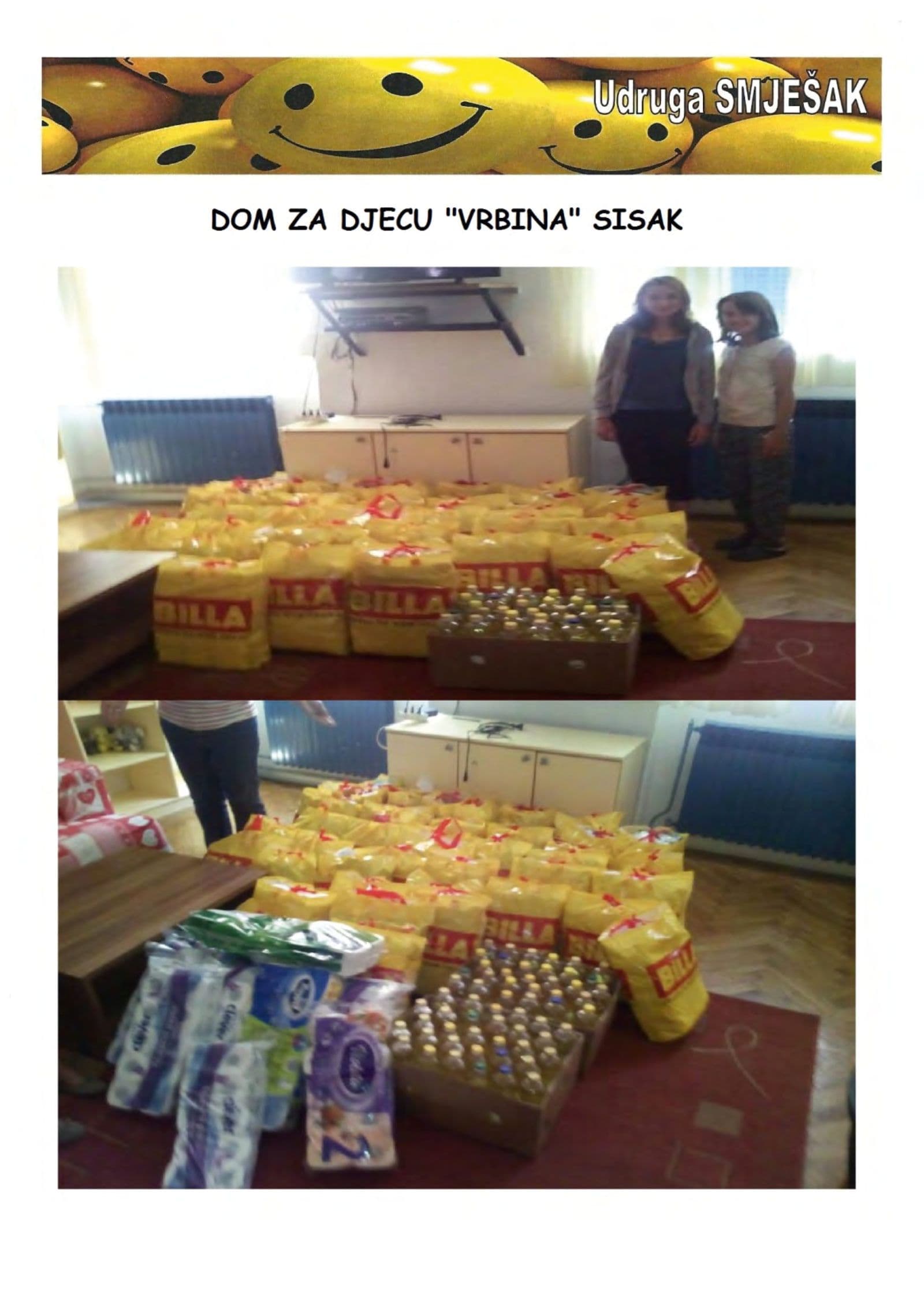 Donacija Domu za djecu "Vrbina" Sisak — fotografija 1