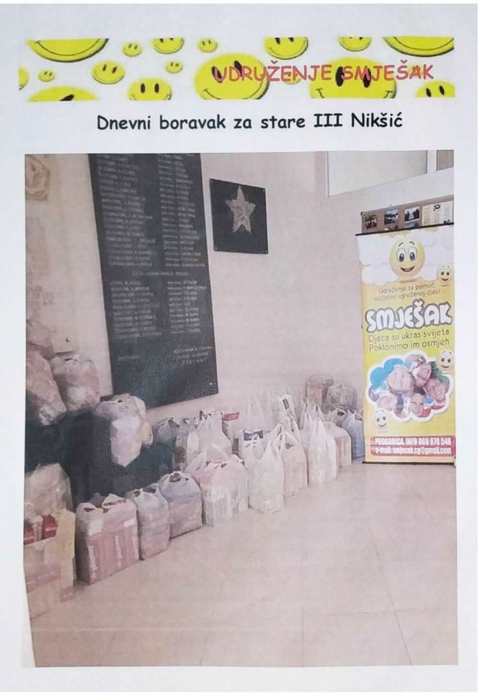Dnevni boravak za stare III Nikšić