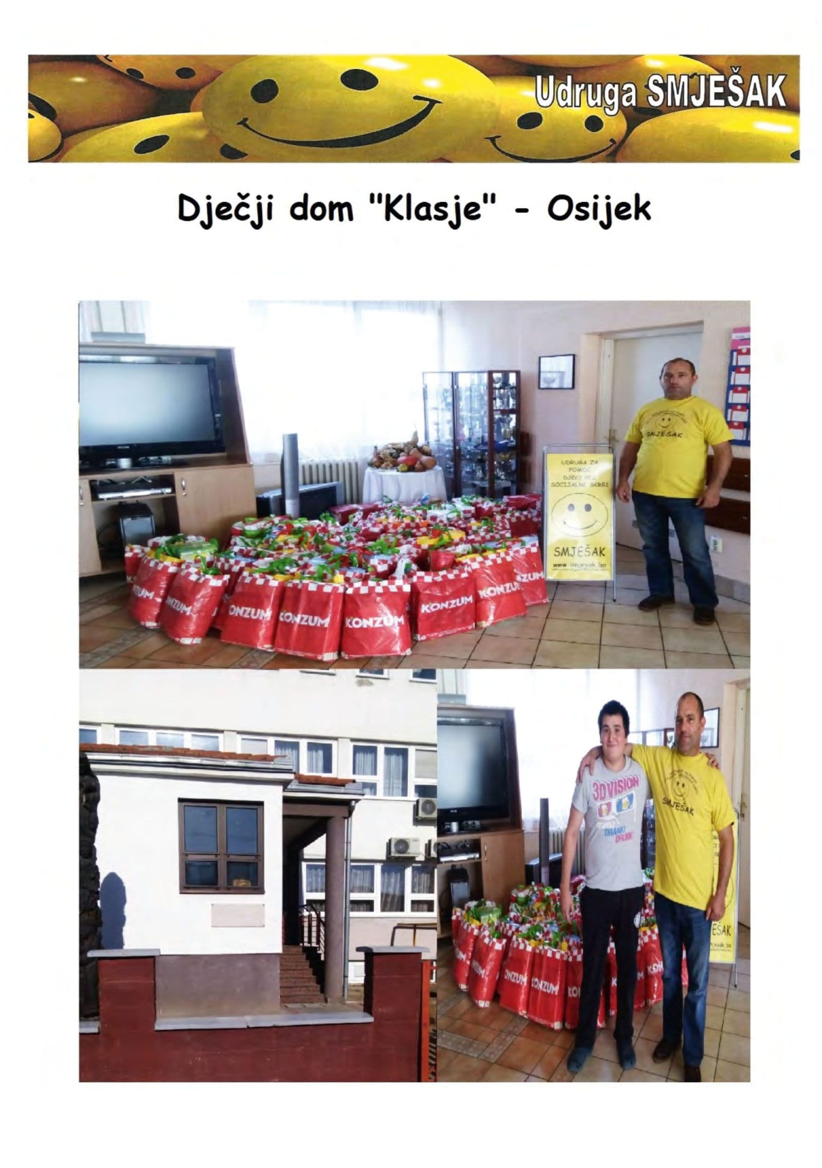 Donacija Dječjem domu "Klasje" Osijek — fotografija 1