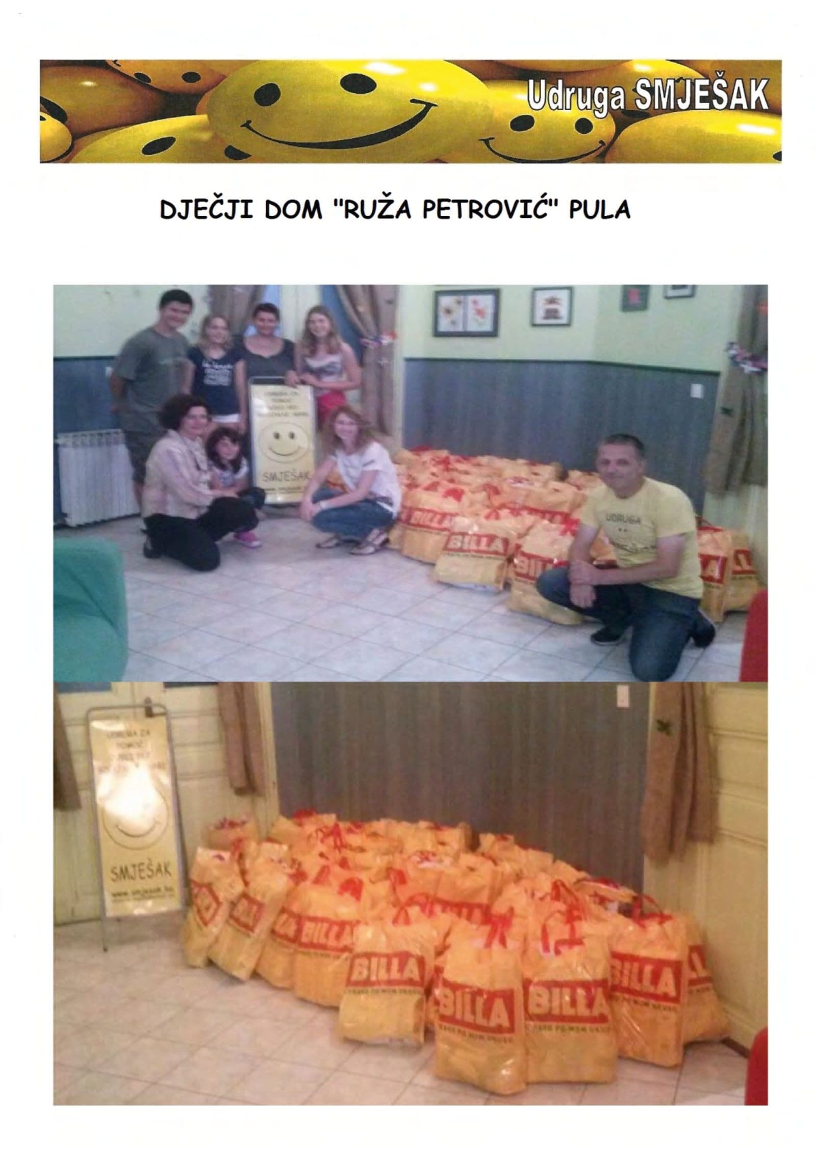 Akcije za Dječji dom "Ruža Petrović" Pula — fotografija 5