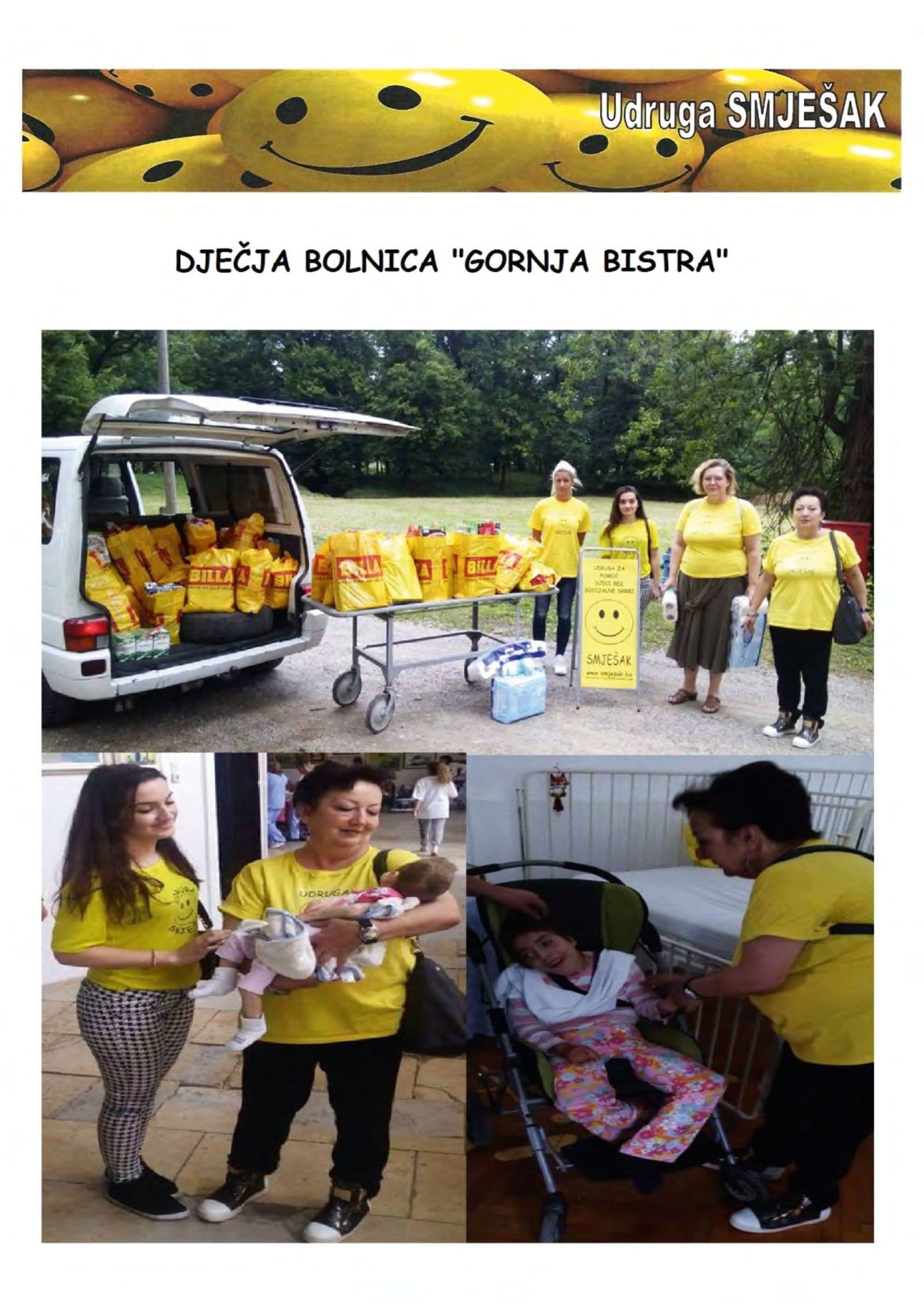 Pomoć Specijalnoj bolnici Gornja Bistra — fotografija 1