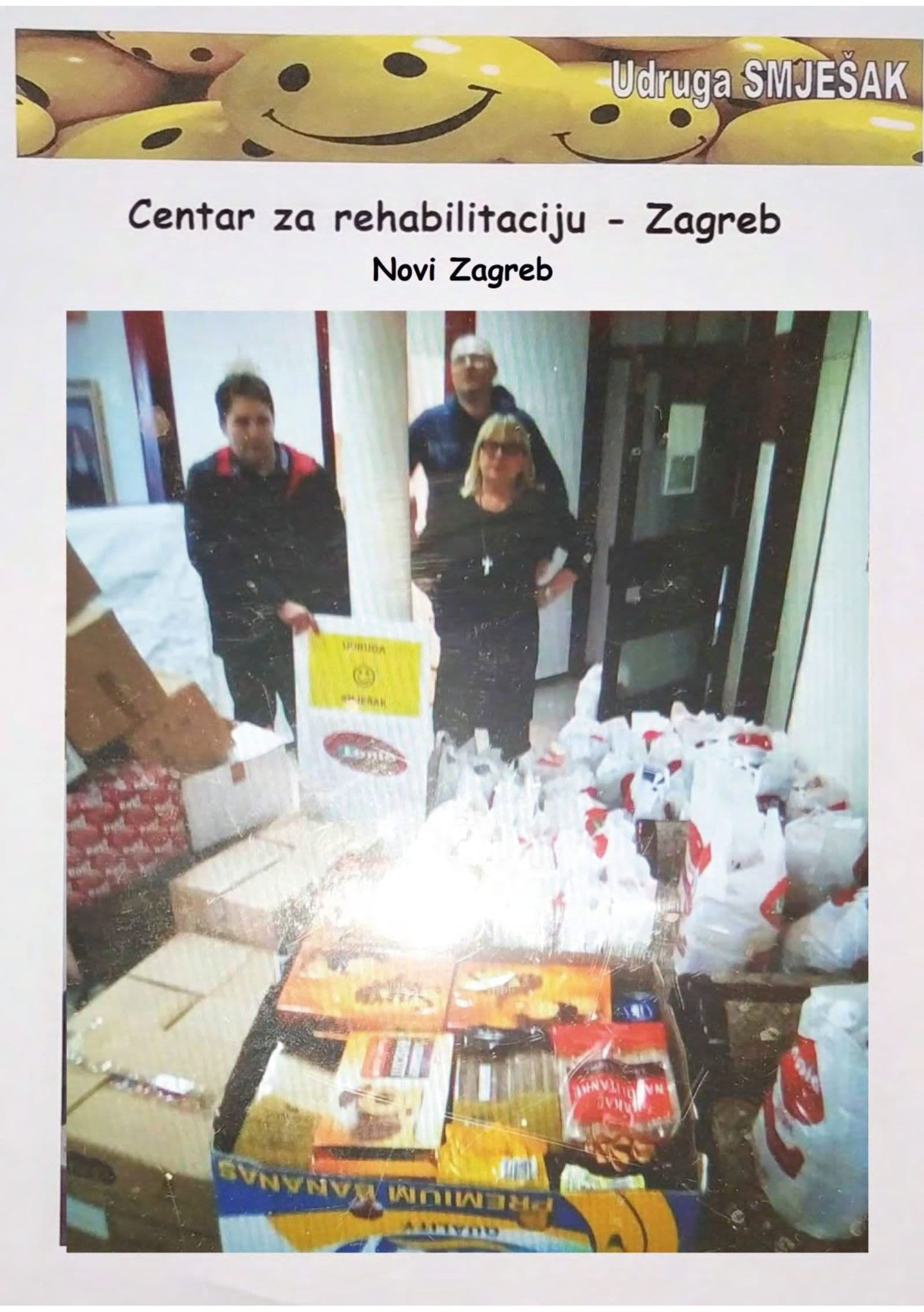 Donacija Centru za rehabilitaciju Zagreb — fotografija 1