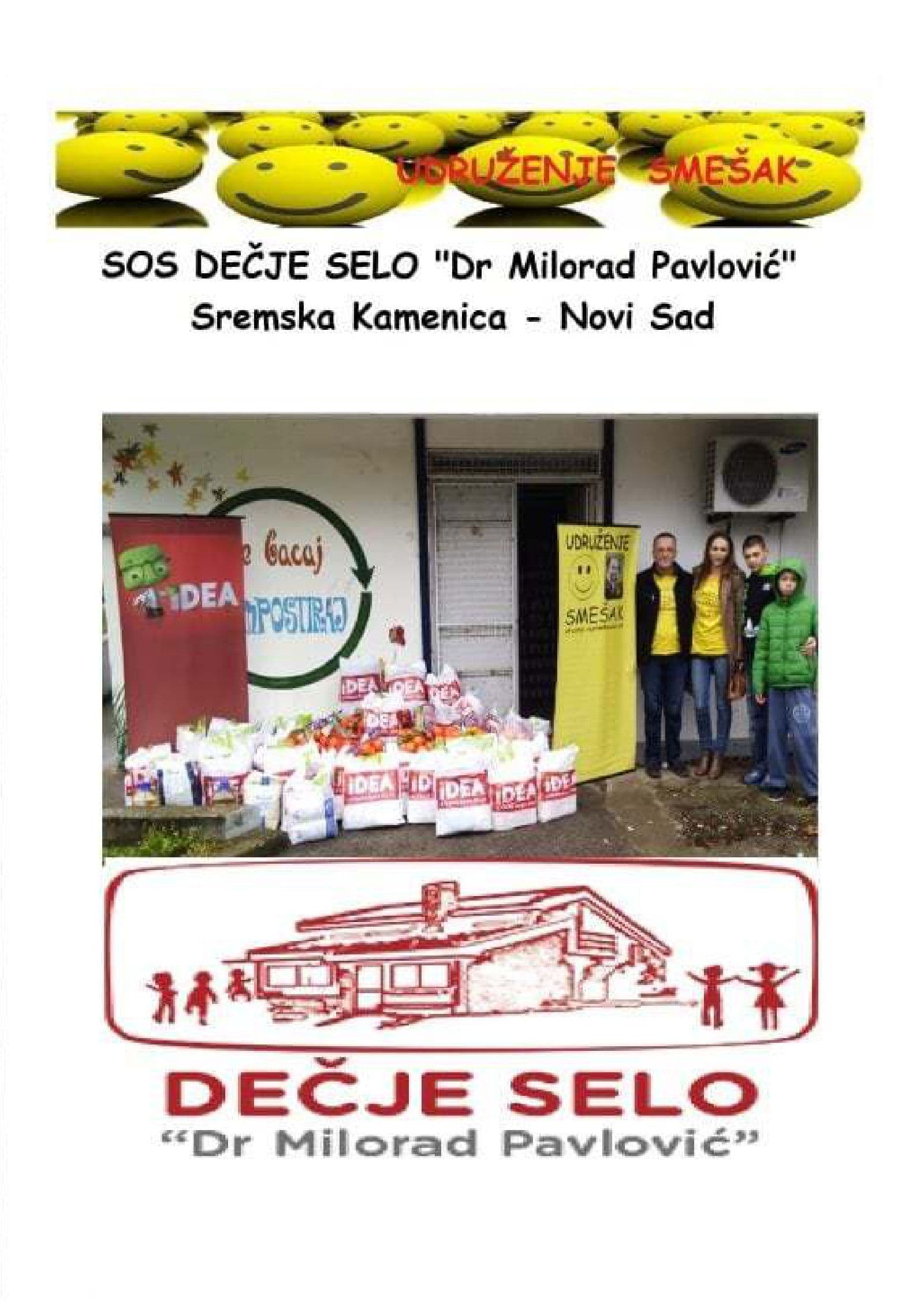 SOS Dečje selo "Dr Milorad Pavlović", Sremska Kamenica