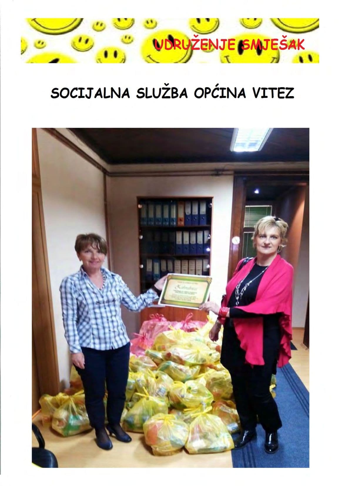 Socijalna služba, Općina Vitez