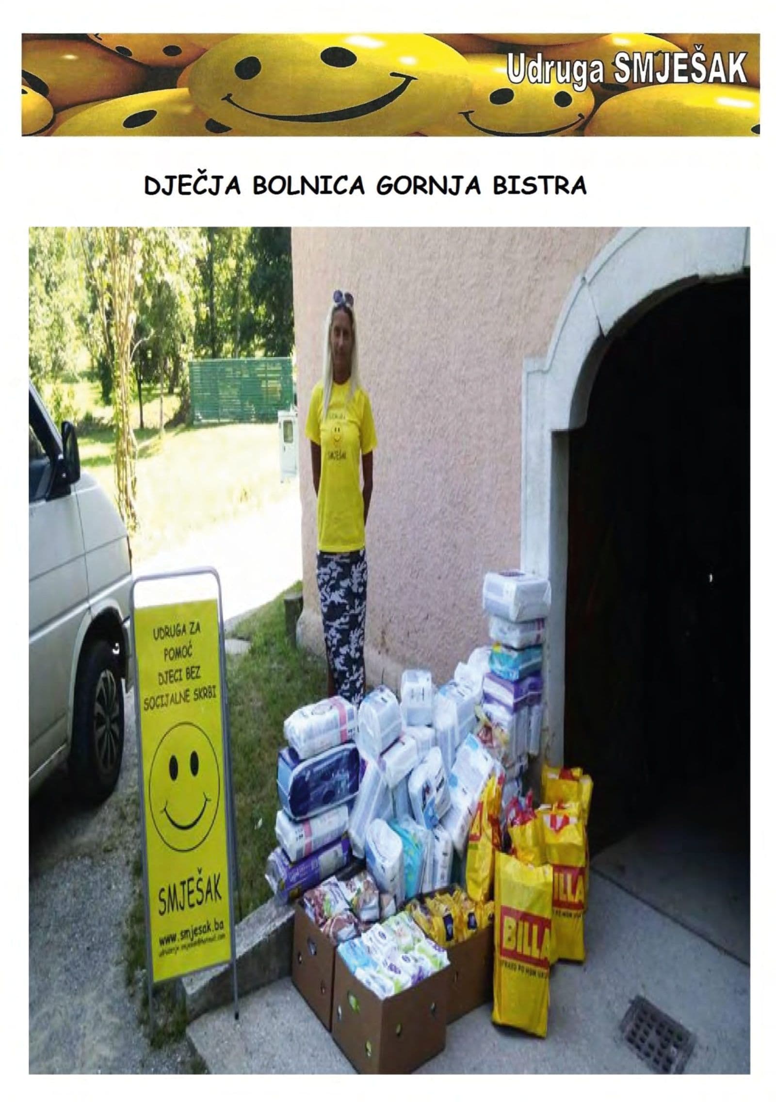 Pomoć Specijalnoj bolnici Gornja Bistra — fotografija 2
