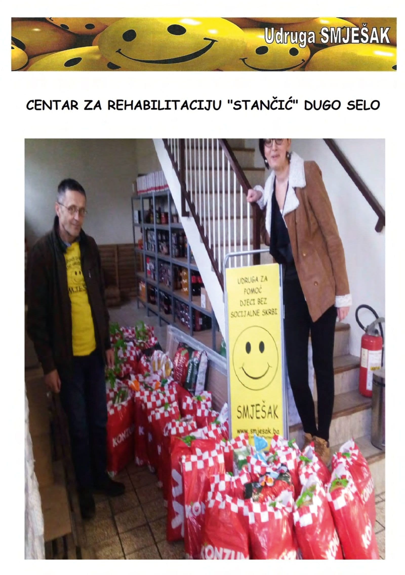 Donacija Centru za rehabilitaciju Stančić — fotografija 1