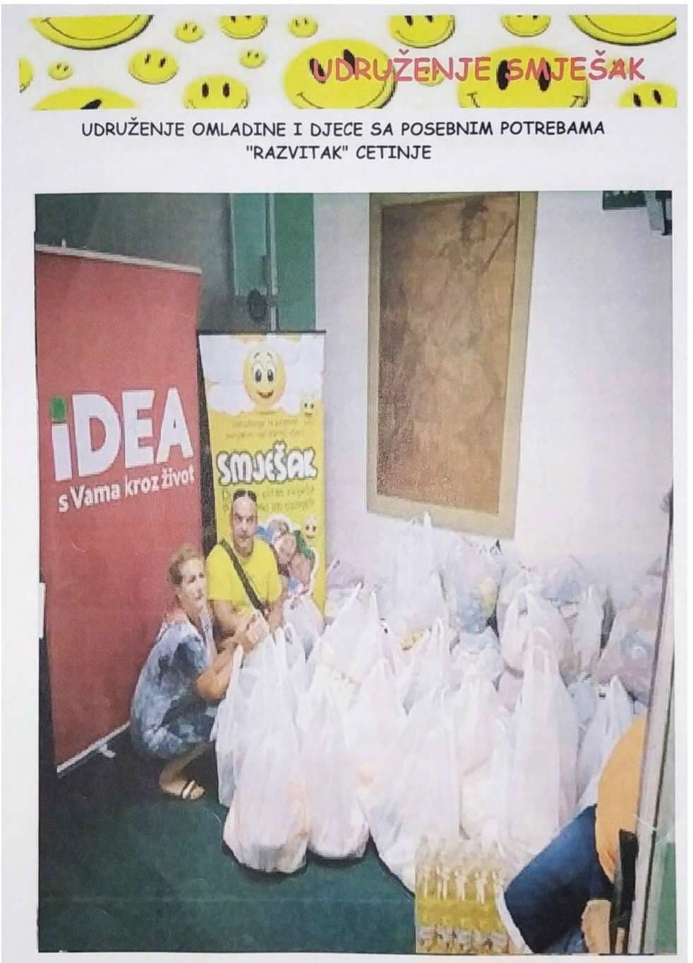 Udruženje omladine i djece sa posebnim potrebama "Razvitak", Cetinje