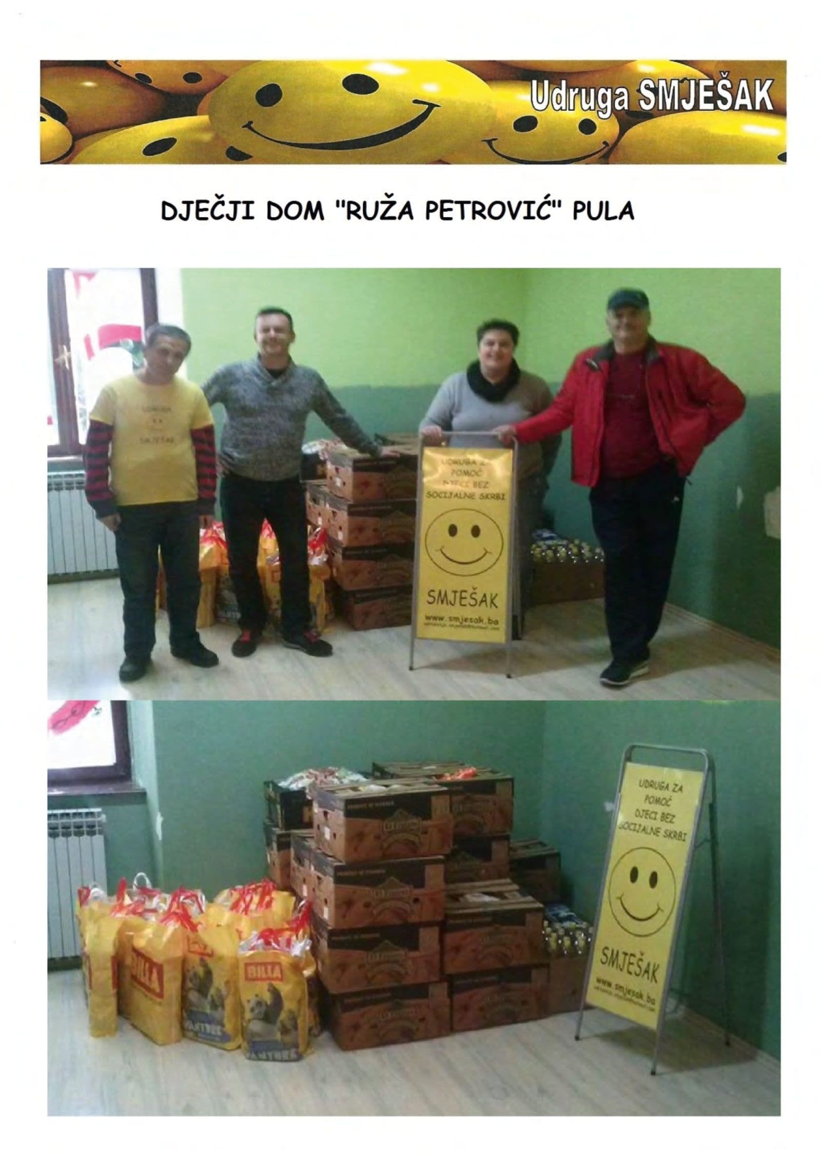 Akcije za Dječji dom "Ruža Petrović" Pula — fotografija 4