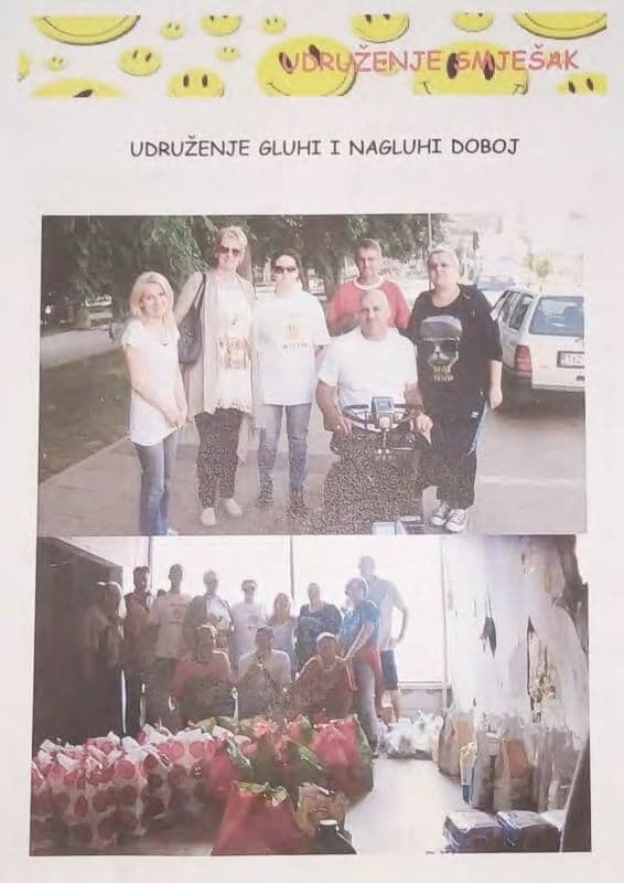 Udruženje gluhih i nagluhih, Doboj